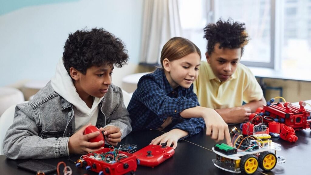 Robotics classes at school